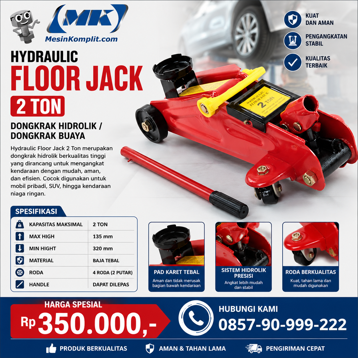 Hydraulic Garage Jac...